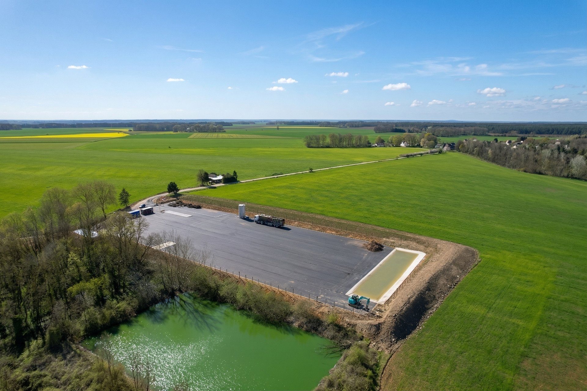 Plateforme de compostage Les Gloutons à Dagny