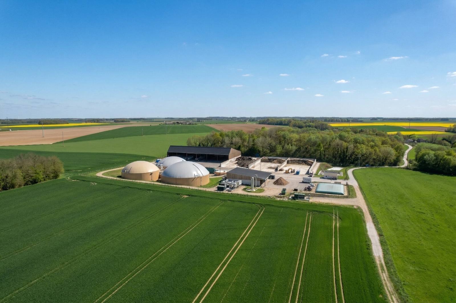 Site de méthanisation des Gloutons à La Ferté-Gaucher